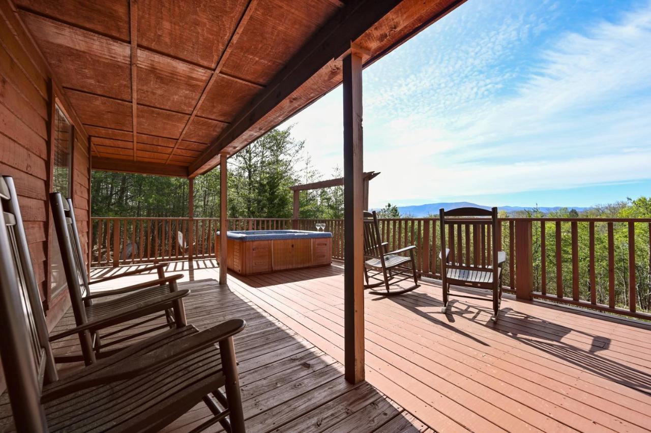 Private Mountain Cabin, Hot Tub Escape In The Smokies, With The View Sevierville Buitenkant foto