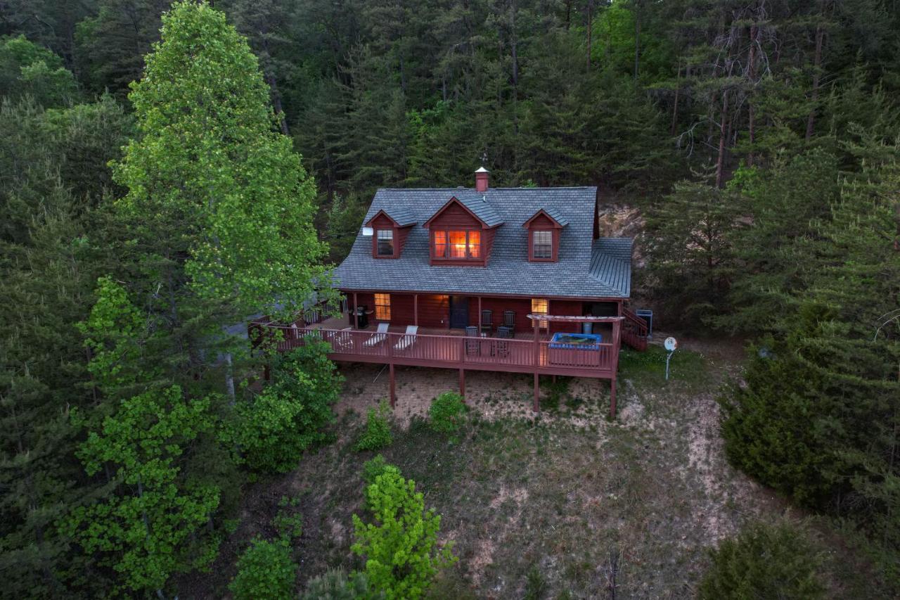 Private Mountain Cabin, Hot Tub Escape In The Smokies, With The View Sevierville Buitenkant foto