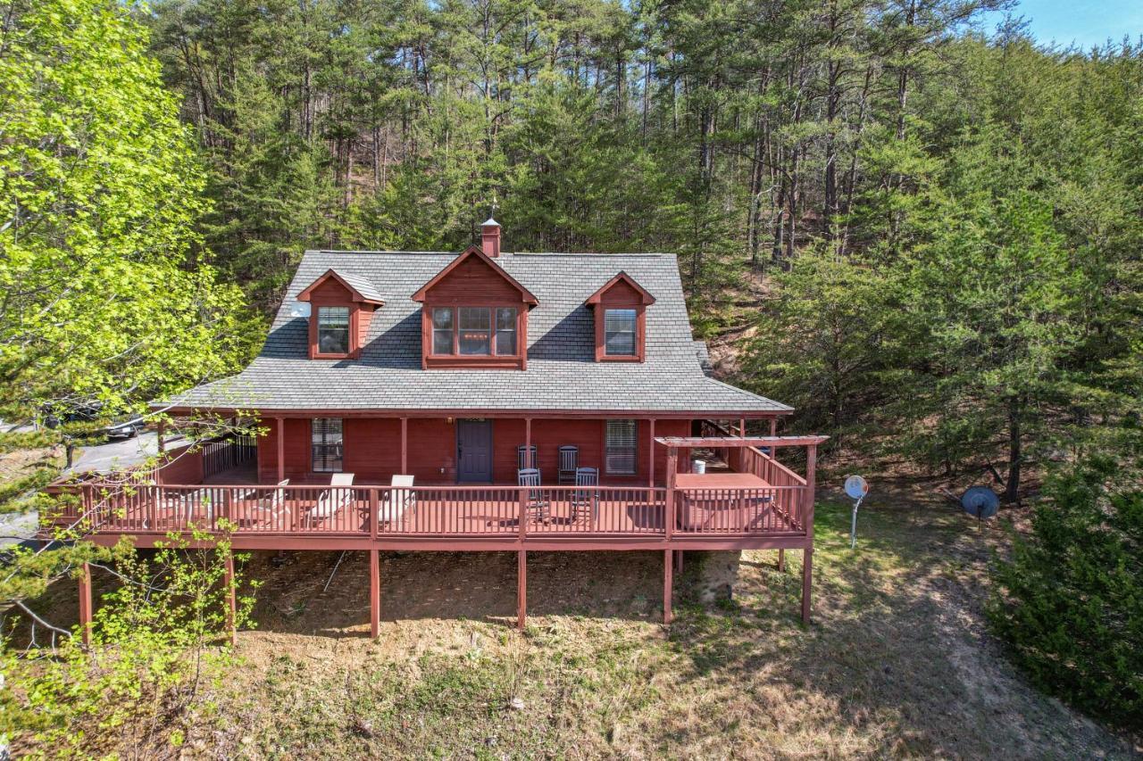 Private Mountain Cabin, Hot Tub Escape In The Smokies, With The View Sevierville Buitenkant foto