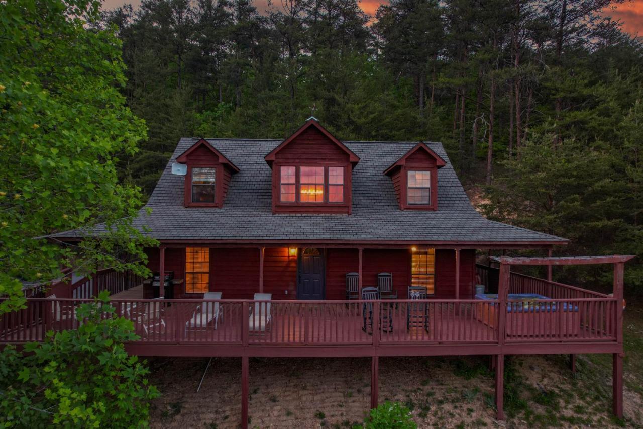 Private Mountain Cabin, Hot Tub Escape In The Smokies, With The View Sevierville Buitenkant foto