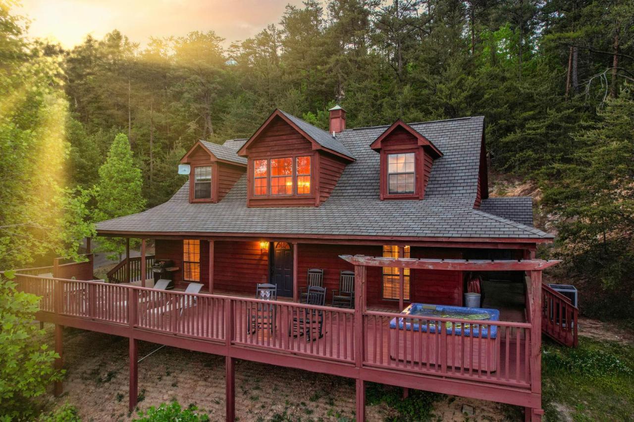 Private Mountain Cabin, Hot Tub Escape In The Smokies, With The View Sevierville Buitenkant foto